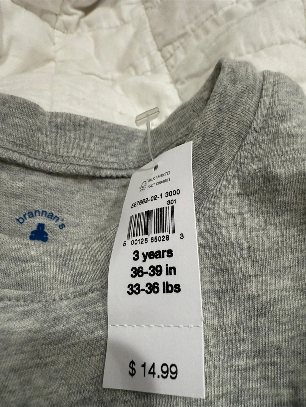 GAP Kids Heather Gray Short Sleeve Pocket Tee
